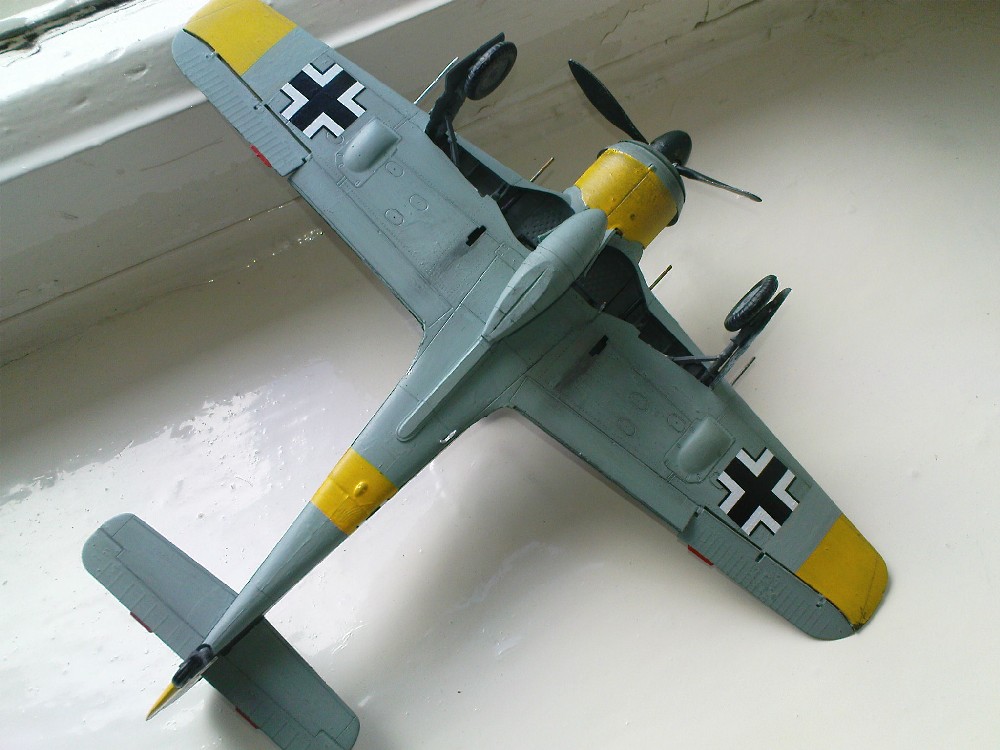Fokce Wulf 190 A-5; Lt. Emil Lang, 5/JG 54 Восточный фронт, лето 1943года.