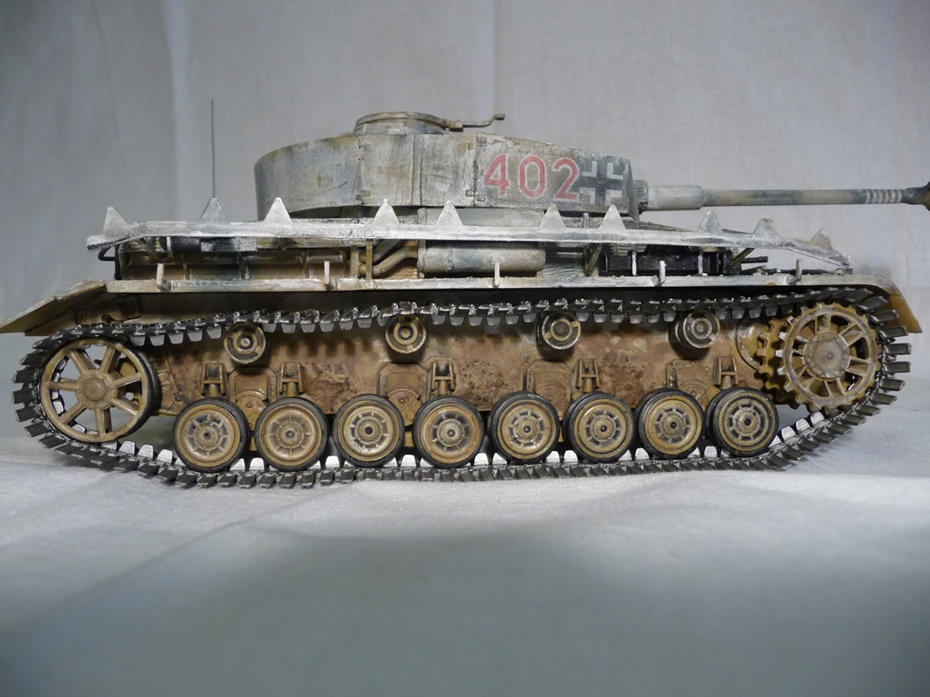 Pzkpfw-IV ausf H с траками winterketten