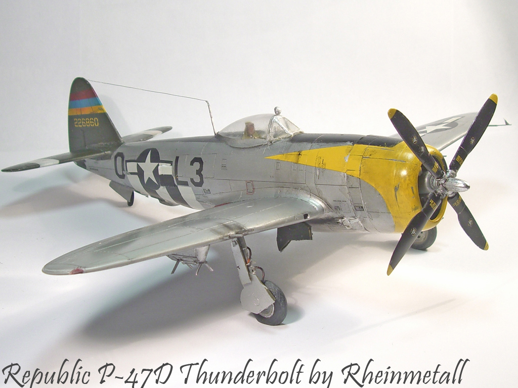 Republic P-47D Thunderbolt - Молочная бутылка в небе войны