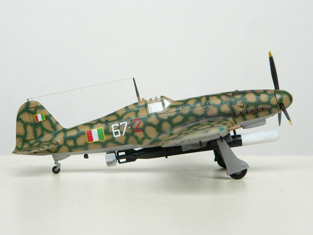 Fiat G-55S, 1/72, Supermodel.