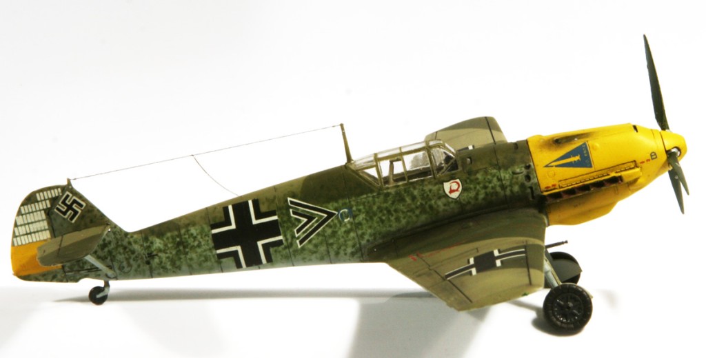 Bf-109Е-4 от ICM масштаб 1/72