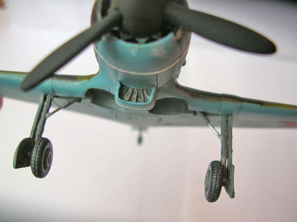 Конверсия Ла-5 в масштабе 1:72