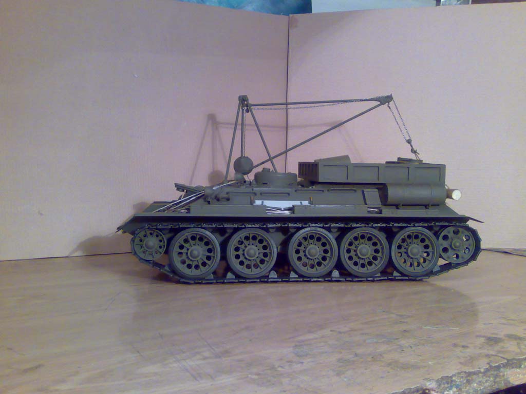 БРЭМ на базе Т-34 в масштабе 1:16