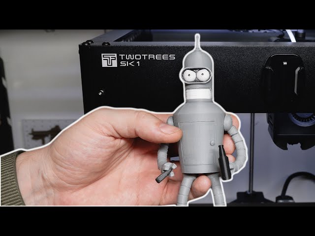 SK1 - ОЧЕНЬ БЫСТРЫЙ 3D ПРИНТЕР от Two Trees: распаковка, первый запуск, примеры 3д печати