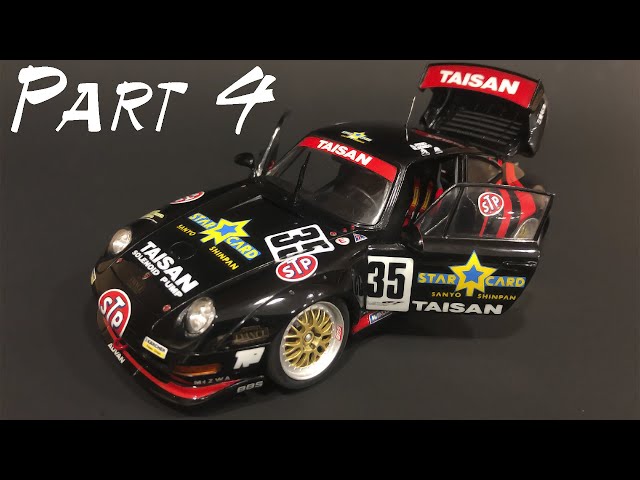 Build custom 24175 TAMIYA PORSCHE 911 Part 4 (タミヤ24175号棟)