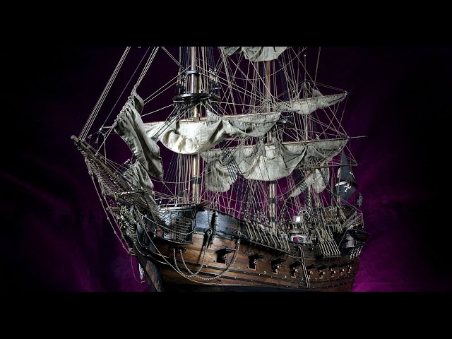 Black Pearl model ship