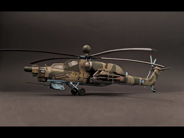 Ми-28НЭ Звезда 1/72 Распаковка