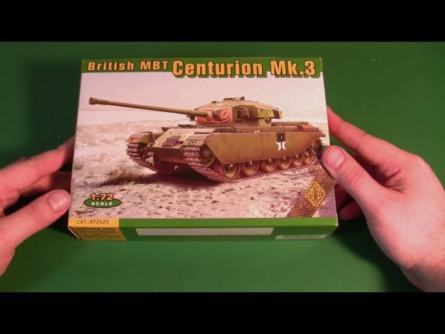 ACE 72425 British MBT Centurion Mk3 Korean war сборная модель 1/72