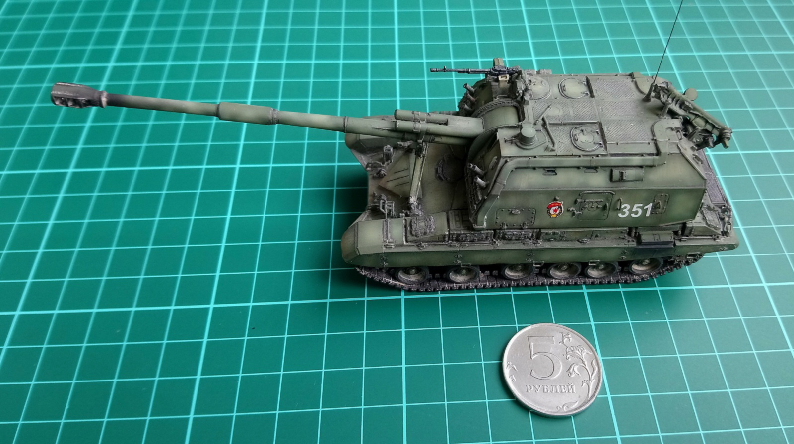 2С19 152 мм самоходная гаубица МСТА-С (ЗВЕЗДА) 1/72 — Каропка.ру ...