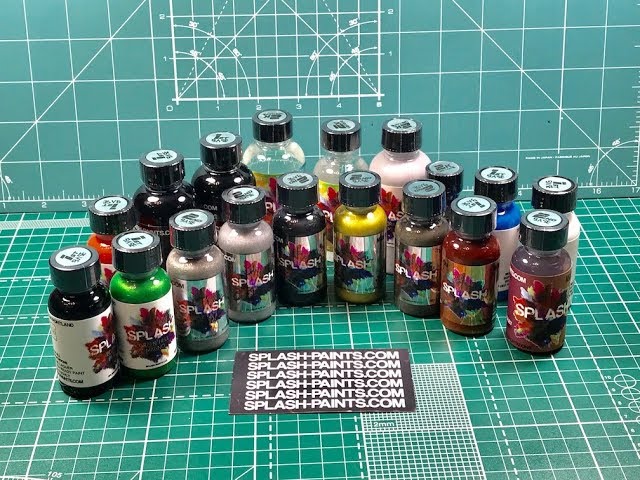 Обзор химии Splash Paint - Часть 1