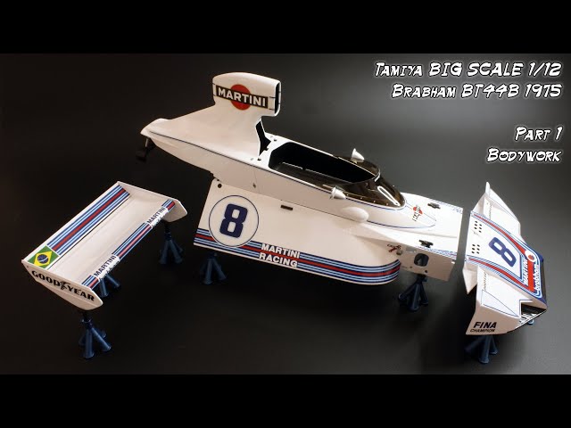 Big Scale Series 1/12th Brabham BT44B 1975  Part 1  Bodywork
