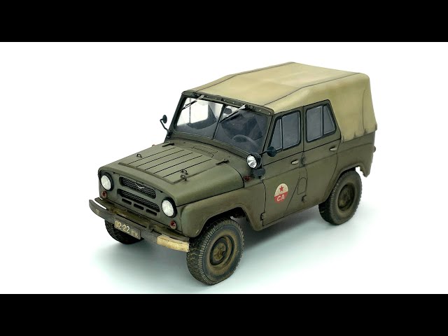 УАЗ-469 Звезда 1/35, UAZ-469 Zvezda 1/35