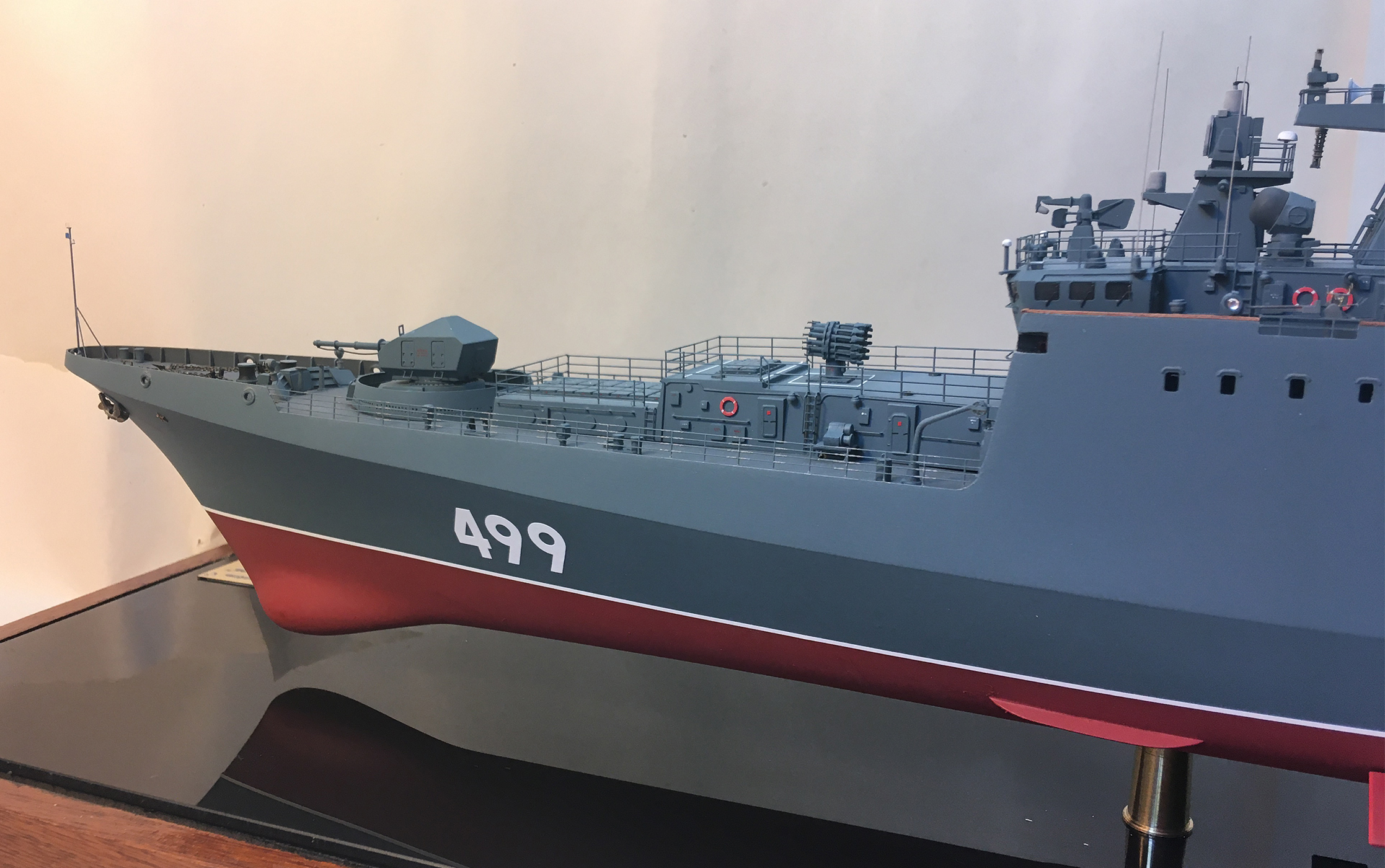 Фрегат "Адмирал Макаров" проект 11356Р — Каропка.ру — стендовые модели ...