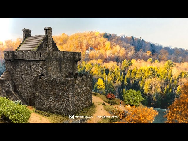 Средневековый замок: Реалистичный пейзаж ч.2