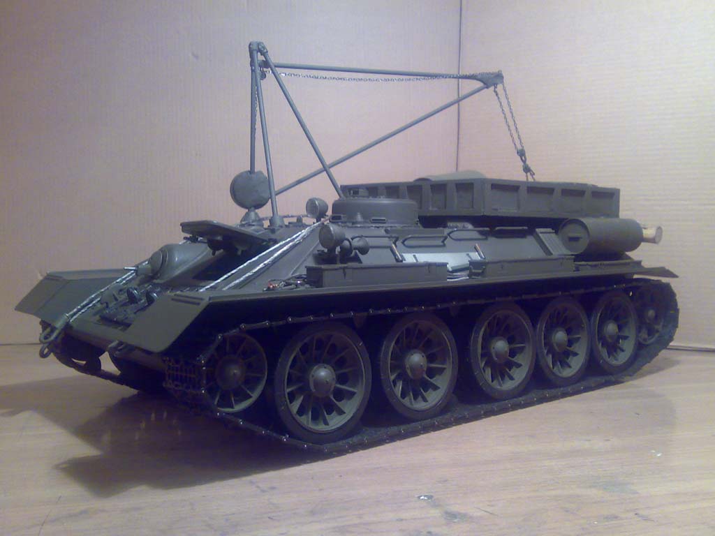 БРЭМ на базе Т-34 в масштабе 1:16