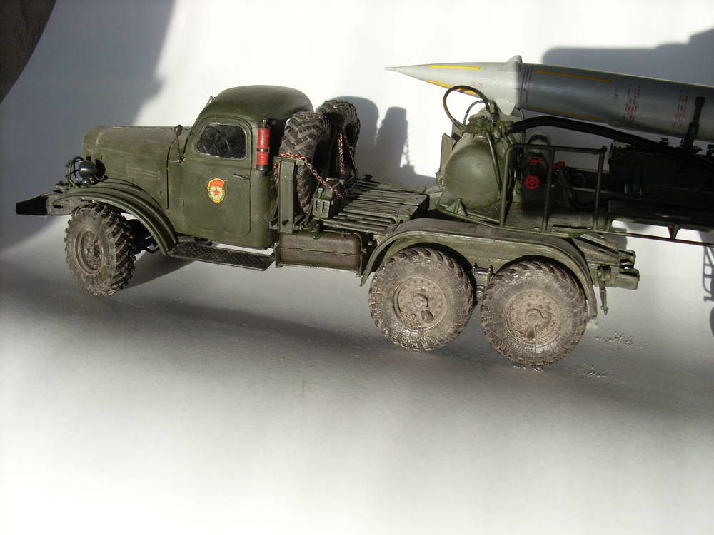 ТЗМ комплекса С-75 на базе тягача ЗиЛ-157