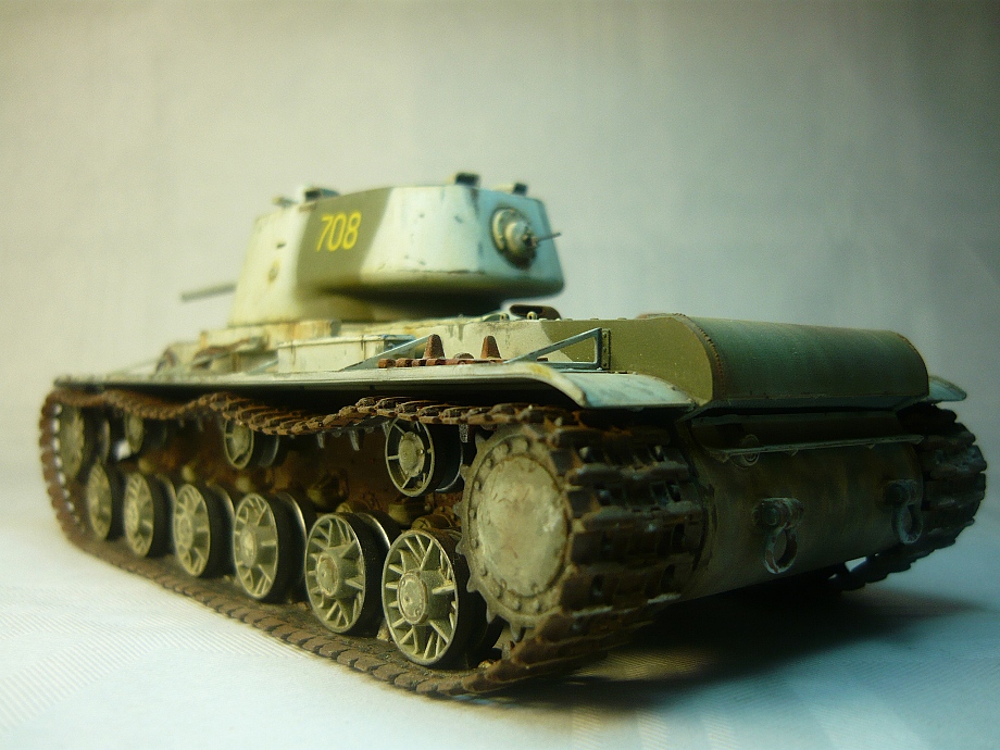 КВ 1 с утяж. башней.