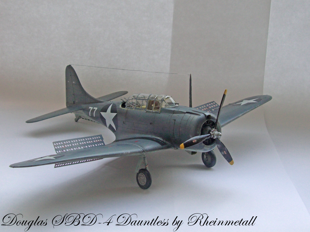 Douglas SBD-4 Dauntless - Медленный, но смертельно опасный