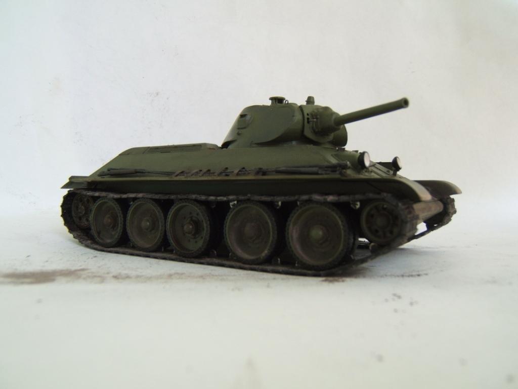 Т-34 1940г с орудием л-11