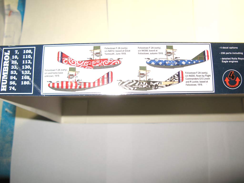 Felixstowe F2A (Early version)     Roden 1/72