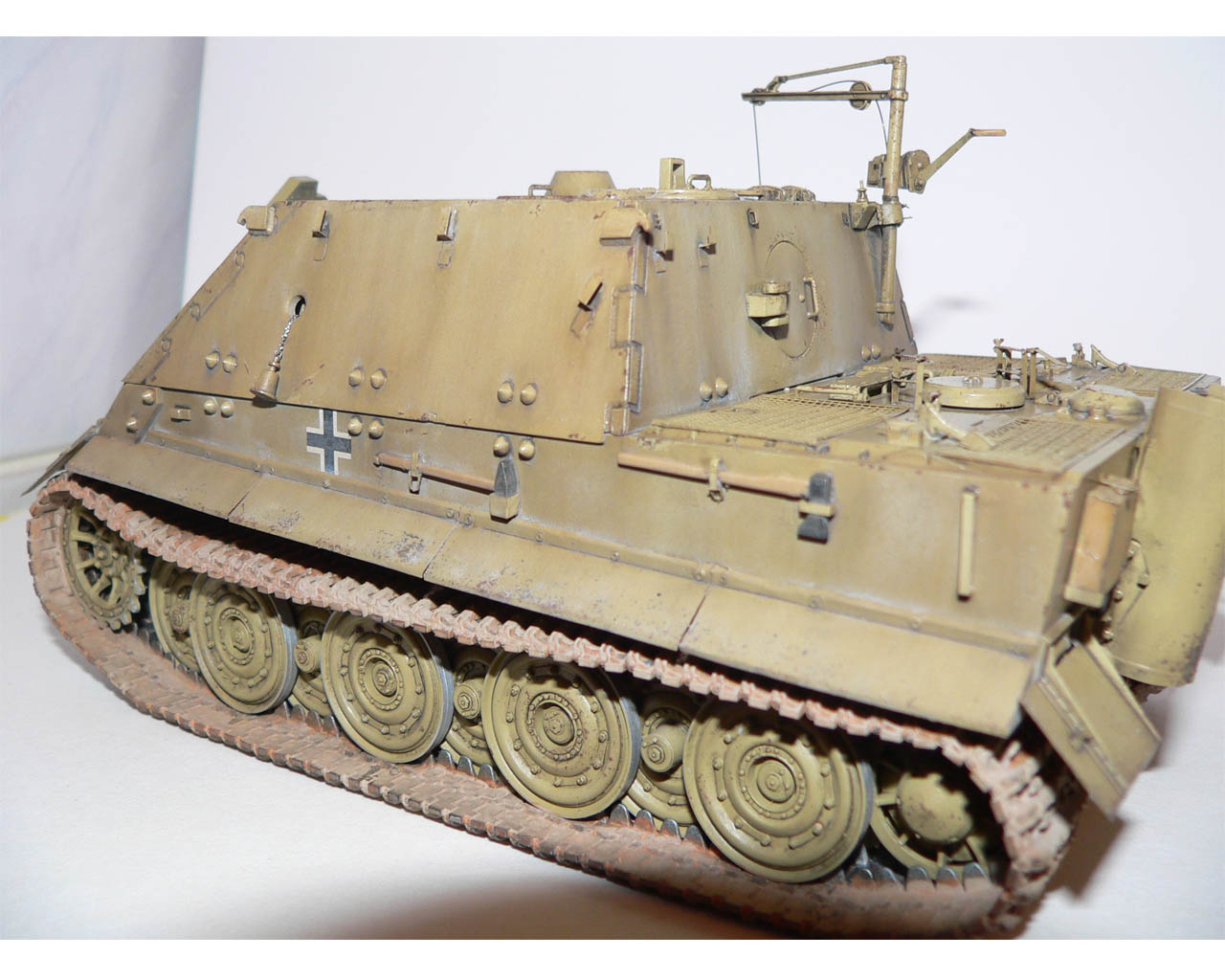 38 cm RW61 auf Sturmmörser Tiger
