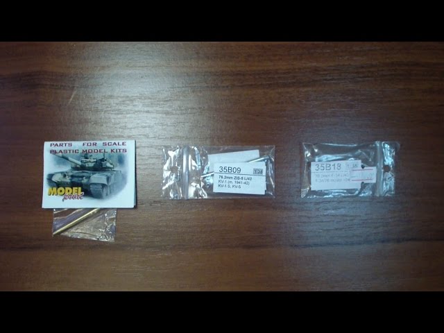 Обзор металл. стволов ЗИС-5 от Model Point и RB Model для КВ-1 и КВ-1С