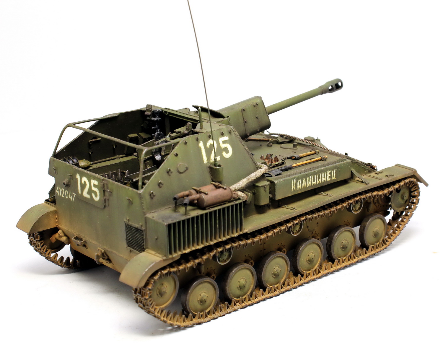 СУ-76М — Каропка.ру — стендовые модели, военная миниатюра