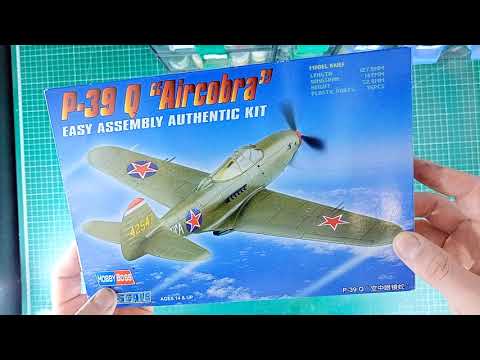 Обзор Bell P-39Q Aircobra от HobbyBoss