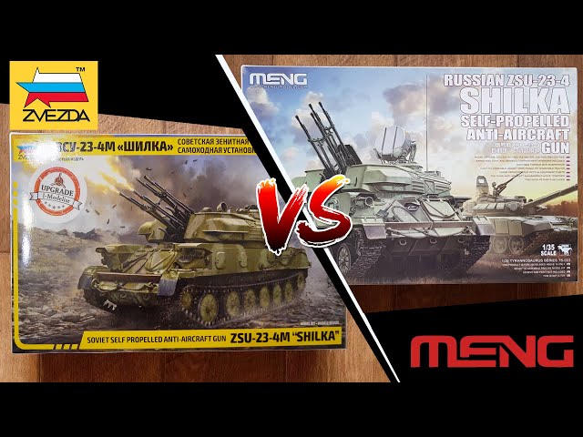 ЗСУ-23-4 Шилка Звезда vs ZSU-23-4 Shilka Meng