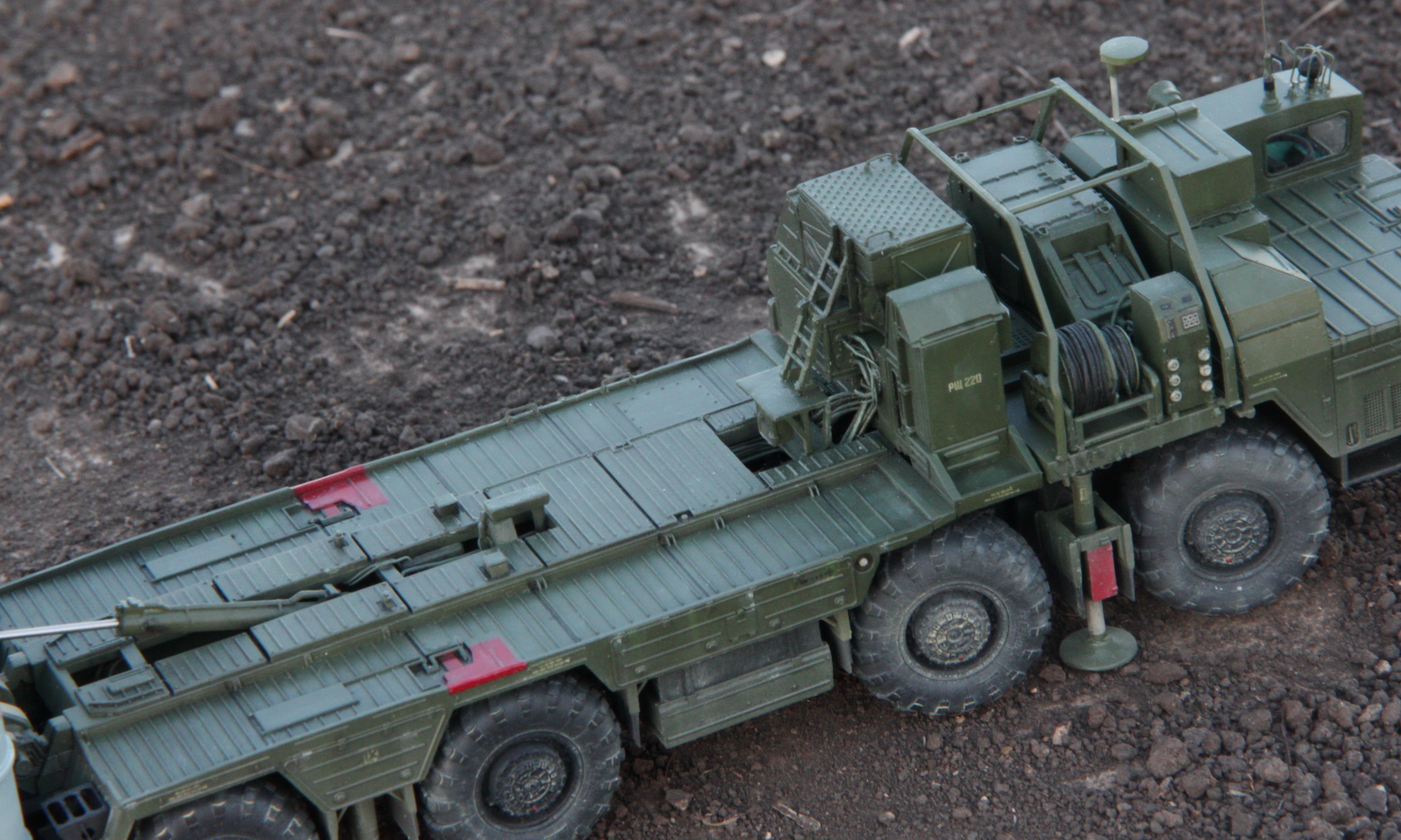 ПУ 5П85СМ2-01 ЗРС С-400 — Каропка.ру — стендовые модели, военная миниатюра