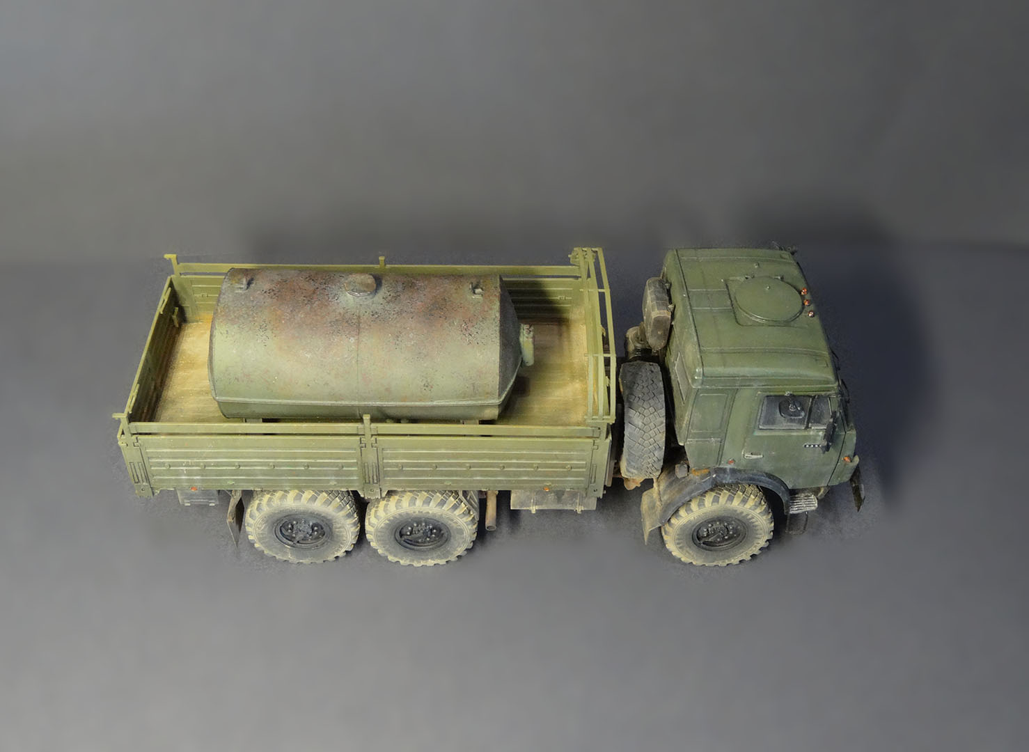 КамАЗ-5350 "Мустанг" — Каропка.ру — стендовые модели, военная миниатюра