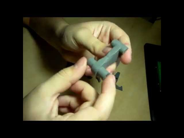 Создание макета АКС-74 из бумаги. Часть 1.