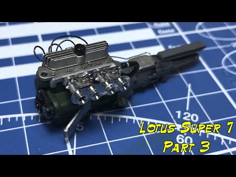 Lotus Super 7 1/24 Part 3 (ロータススーパー7 1/24その3)