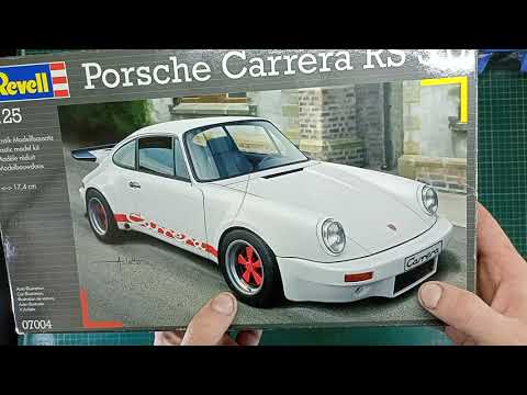 Обзор Porsche Carrera RS 3.0 от Revell