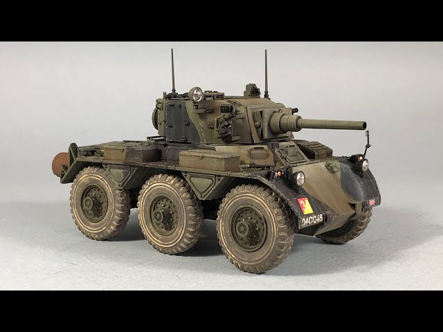 SALADIN MK.2, Dragon 1/35, Painting and Weathering