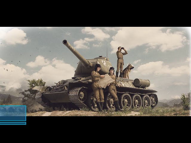 Т-34/85 Руди на немецкой платформе