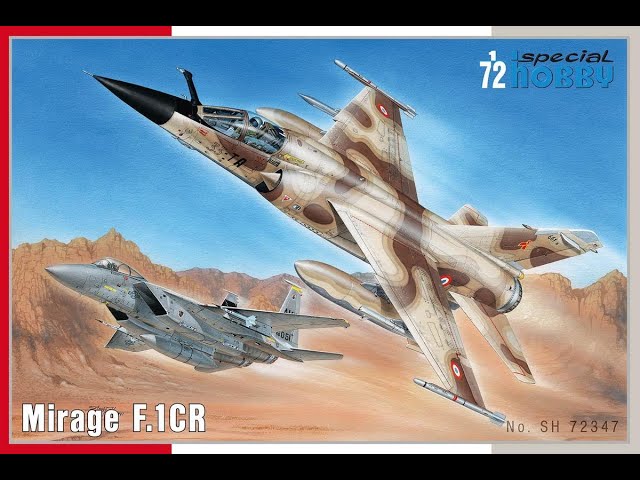 Special Hobby Mirage F.1 CR 1/72 SH72347 review