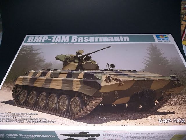БМП 1АМ Басурманин. Обзор модели фирмы Trumpeter в масштабе 1:35