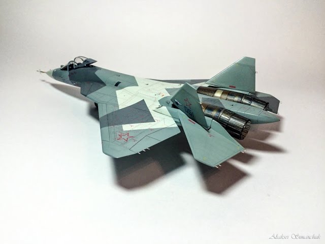 Сухой ПАК ФА Т-50-1 (Модель | 1:72 | Звезда)