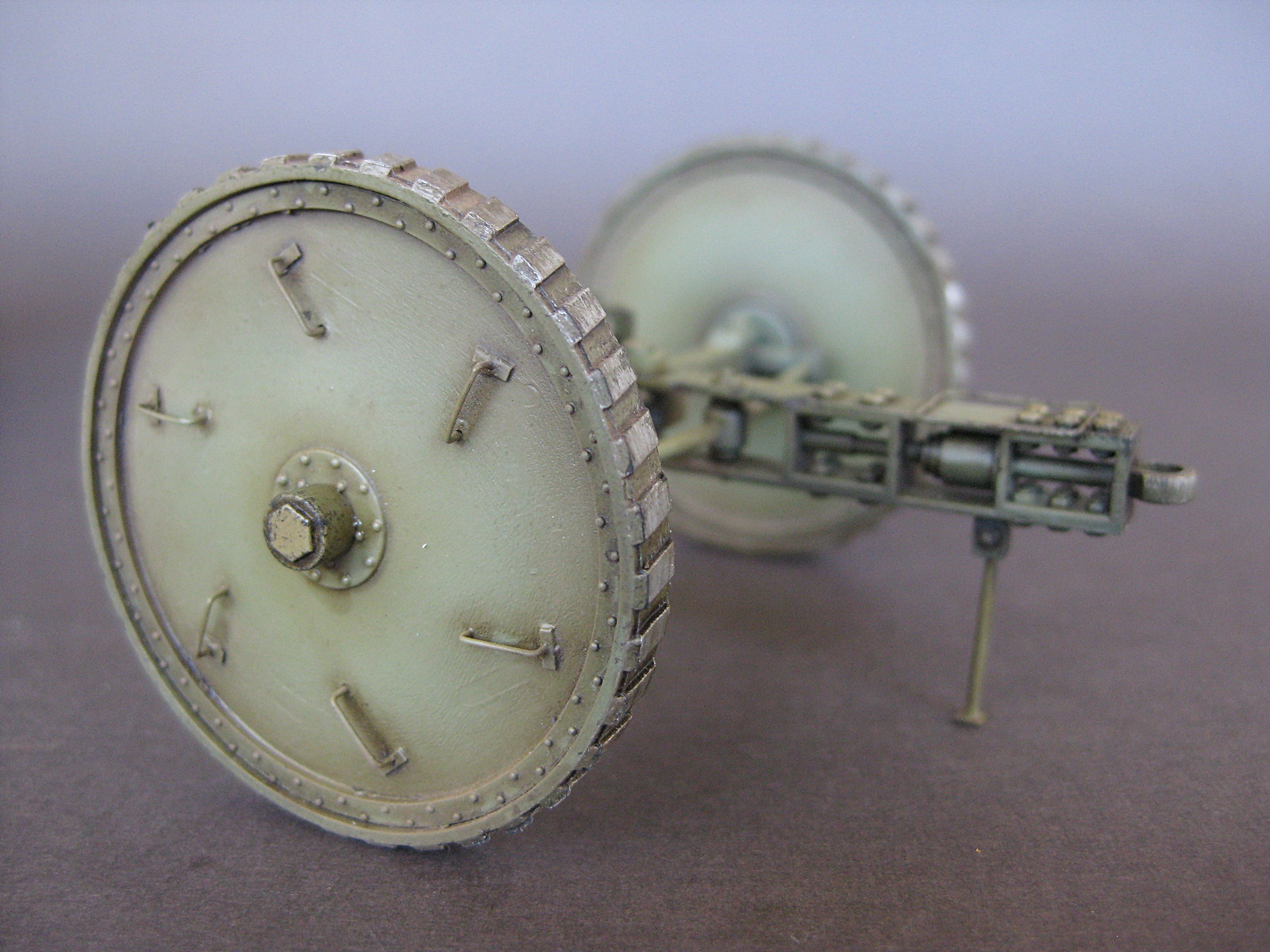 203-мм гаубица особой мощности Б-4 — Каропка.ру — стендовые модели ...