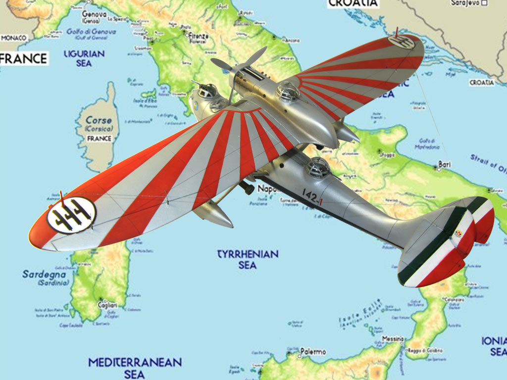 CANT 501Z “Gabbiano” от   Italeri 1/72 - Или Мамаюти по итальянски.