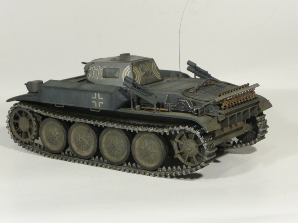 Огнемётный танк Pzkpfw II F (Flamingo)