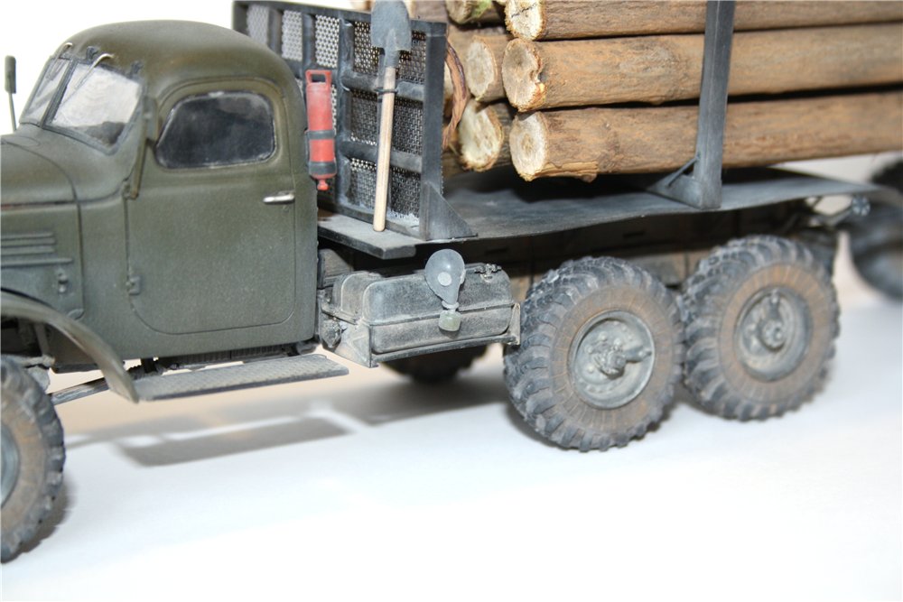 ЗиЛ 157 лесовоз