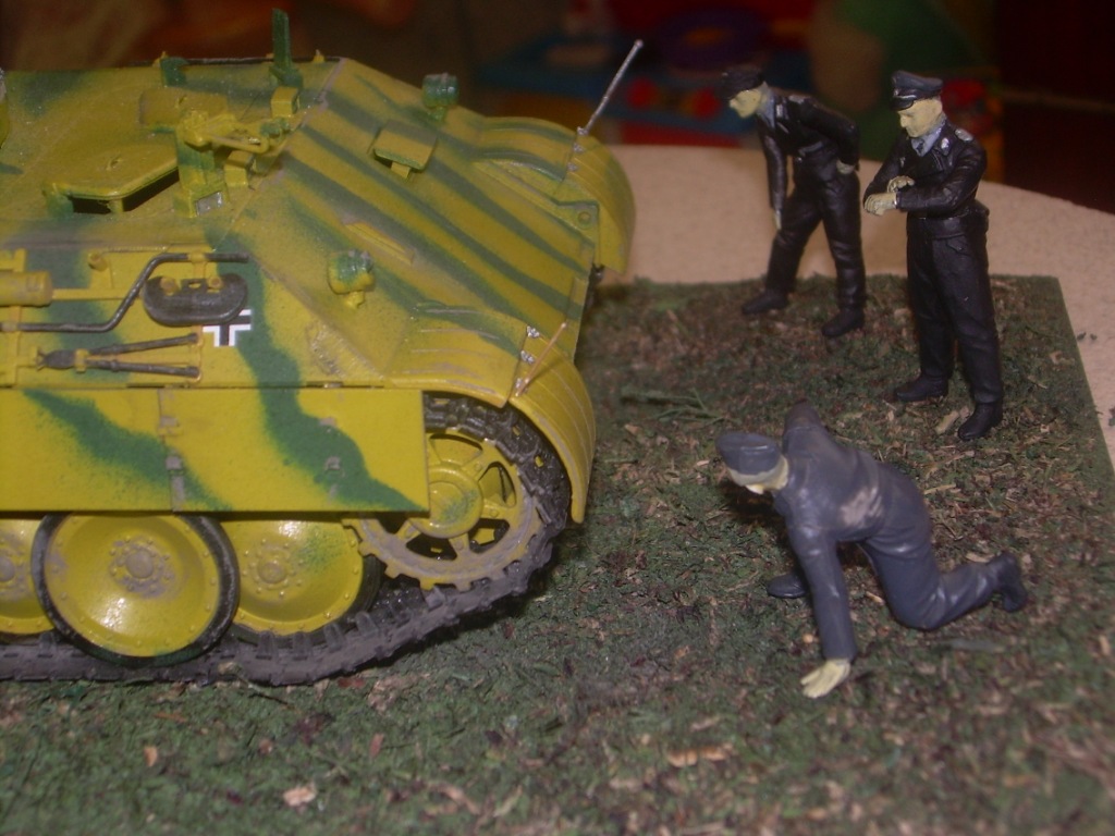 Веrgepanter (ранняя версия) с экипажем.