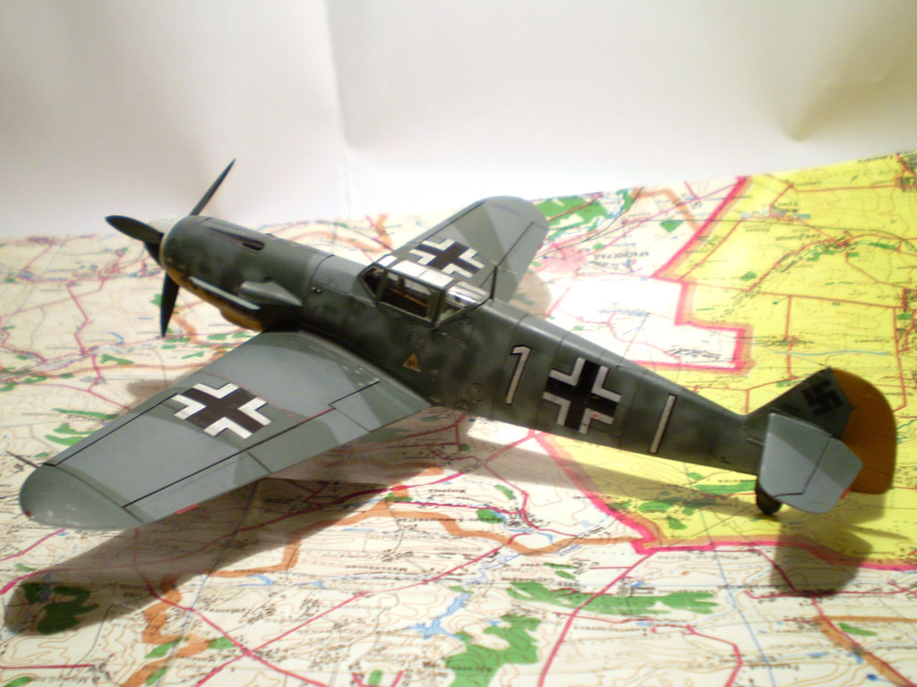 Bf-109 F-2 1:48 ICM