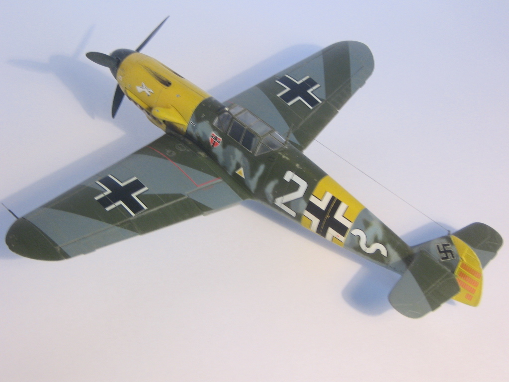 Очередной Bf 109F-2 от ICM