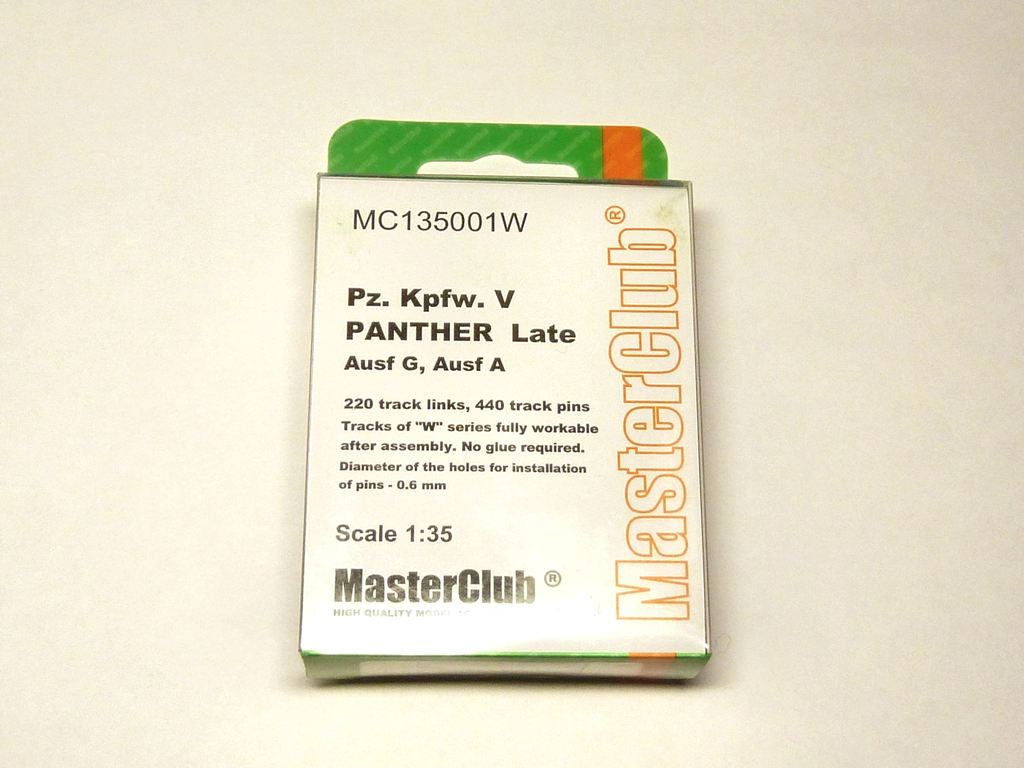 наборные траки для ПАНТЕРЫ G late