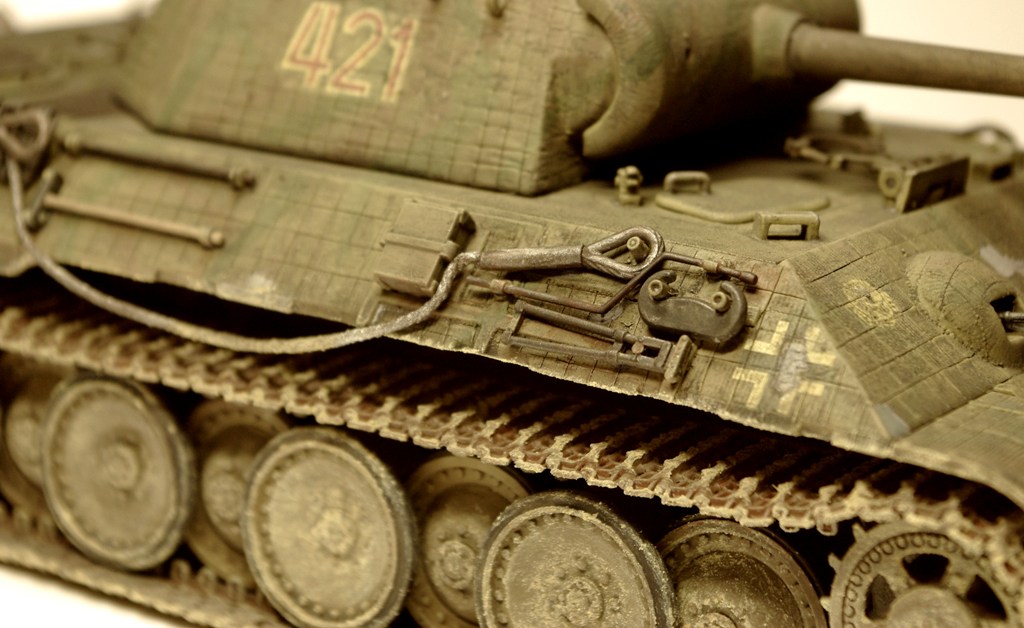 Panther PzKpfw V (sd.kfz 171) Ausf. A прибытие на фронт.