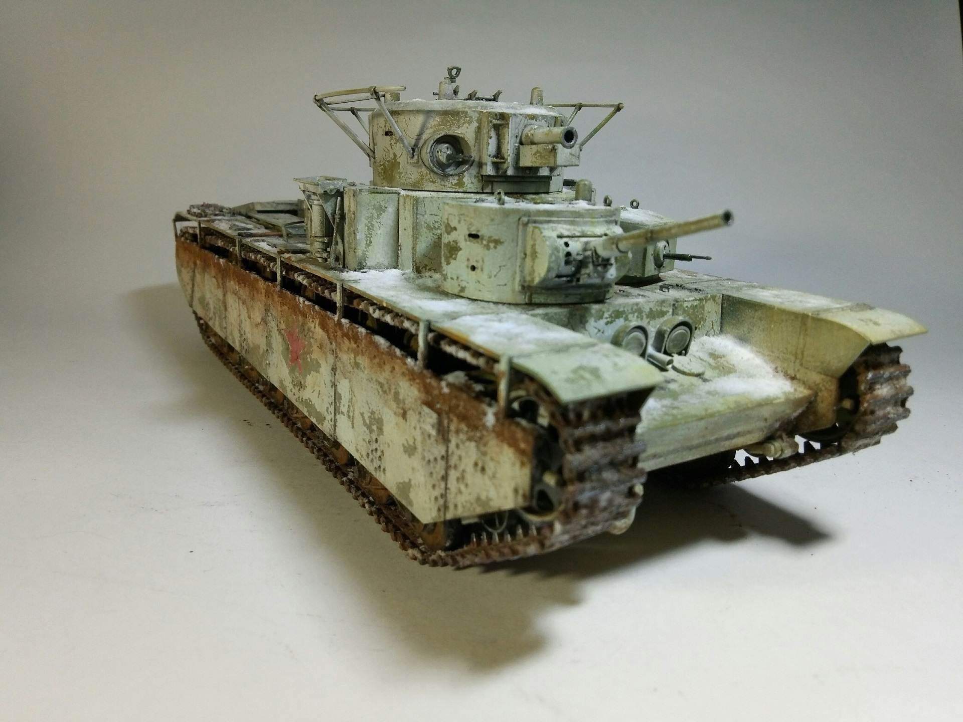 Т-35 — Каропка.ру — стендовые модели, военная миниатюра