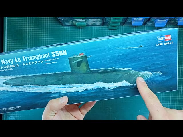 Обзор Le Triomphant SSBN от Hobbyboss